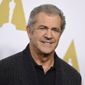 Mel Gibson arrives at the 89th Academy Awards Nominees Luncheon in Beverly Hills, Calif., Feb. 6, 2017. Gibson can testify at the rape and sexual assault trial of Harvey Weinstein about one of Weinstein&#x27;s accusers, whose story Gibson learned part of prior to 2015, a judge ruled Friday, Oct. 14, 2022. (Photo by Jordan Strauss/Invision/AP, File)