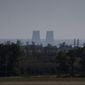 Zaporizhzhia nuclear power plant is seen from around twenty kilometers away in an area in the Dnipropetrovsk region, Ukraine, Monday, Oct. 17, 2022. (AP Photo/Leo Correa) **FILE**