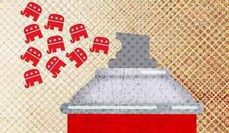 Republicans winning the midterm elections illustration by Greg Groesch / The Washington Times