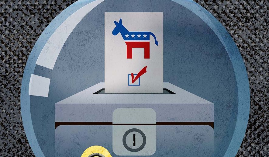 Pollsters Favoring Democrats and Lack of Accountability Illustration by Greg Groesch/The Washington Times