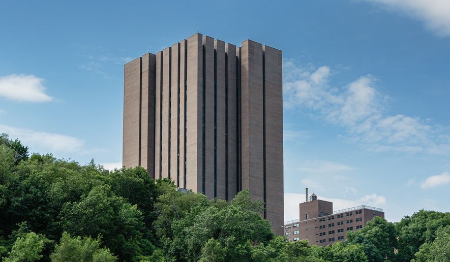 Belfer Hall is shown on the Yeshiva University campus in New York City on June 30, 2014. (Shutterstock: Roy Harris)