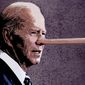 Joe Biden - Liar-in-Chief Illustration by Greg Groesch/The Washington Times