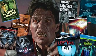 Sony Pictures Home Entertainment&#39;s scary vampire from &quot;Fright Night: Limited Edition Steelbook&quot; leads the way to some of the best Halloween horror movie gift ideas for 2022 that also include &quot;Dr. Jekyll and Mr. Hyde,&quot; &quot;The Halloween 4K Collection: 1995-2002,&quot; &quot;Event Horizon: 25th Anniversary Steelbook Edition,&quot; &quot;Scream 2: 25th Anniversary Steelbook Edition,&quot; &quot;Night of the Living Dead,&quot; &quot;Flatliners: Limited Edition,” &quot;Poltergeist,&quot; &quot;The Lost Boys: 35th Anniversary Edition&quot; and &quot;The Munsters: Collector&#39;s Edition.&quot;