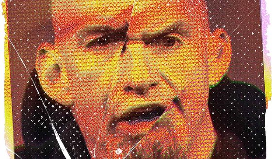 Cracked Candidate John Fetterman Illustration by Greg Groesch/The Washington Times