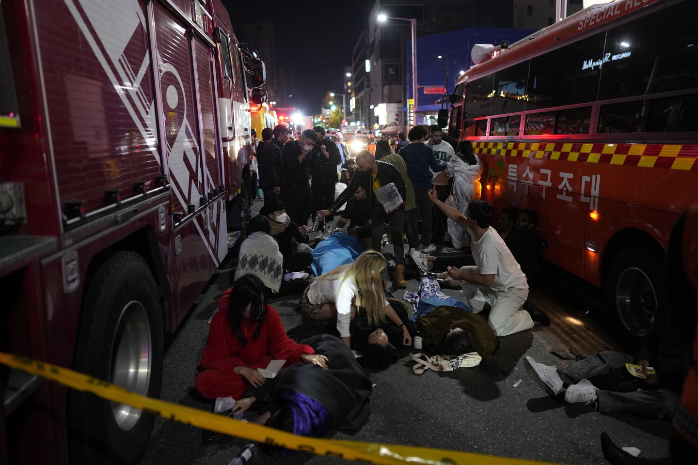 G. Kore şokta, Cadılar Bayramı kalabalığında 151 kişi öldü