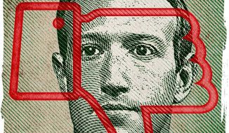 Facebook&#39;s Mark Zuckerberg&#39;s Foray into Politics Illustration by Greg Groesch/The Washington Times