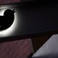 The Twitter logo is seen on the awning of the building that houses the Twitter office in New York, Wednesday, Oct. 26, 2022. Employees were bracing for widespread layoffs at Twitter Friday, Nov. 4,  as new owner Elon Musk overhauls the social platform.  (AP Photo/Mary Altaffer,file)