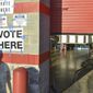 Voters turn out early Tuesday to cast their ballots in the 2022 midterm elections at Fire Station 26 in Jackson, Miss., Nov. 8, 2022. (Hannah Mattix/The Clarion-Ledger via AP)