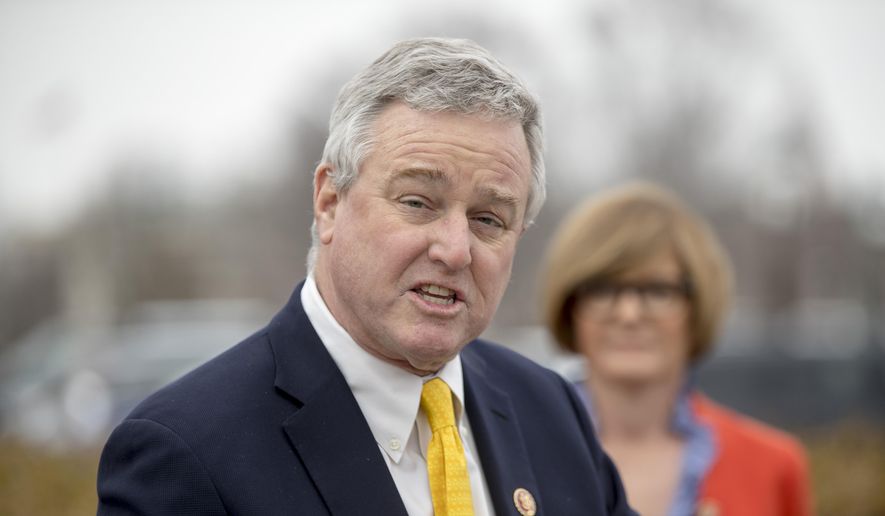 U.S. Rep. David Trone, D-Md., is seen speaking at a news conference in this Jan. 17, 2019 file photograph, taken on Capitol Hill in Washington. Trone faces Republican Neil C. Parrott in his reelection race to represent Maryland&#39;s 6th Congressional District, on Nov. 8, 2022. (AP Photo/Andrew Harnik, File)