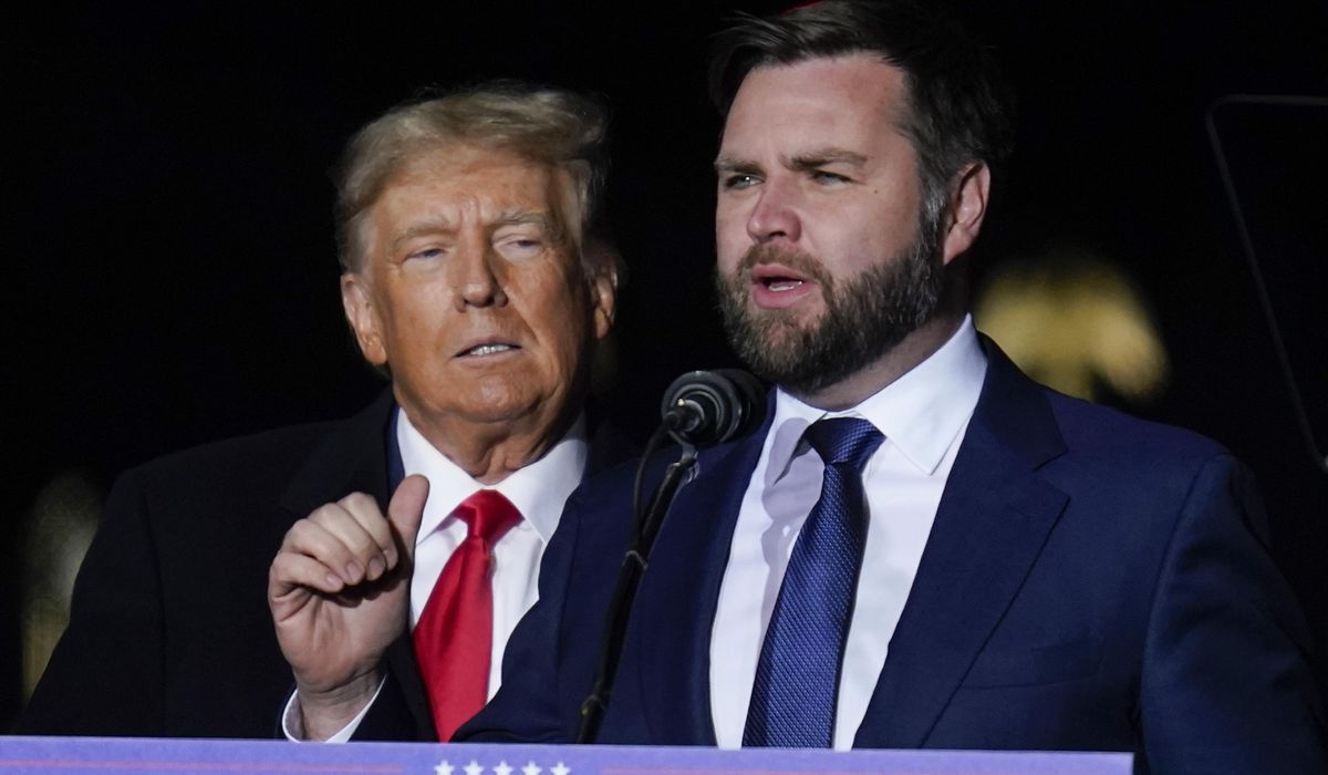 NextImg:Sen. J.D. Vance defends Trump’s comment about Jewish voters voting for Biden
