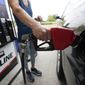 A customer readies to pump gas at this Ridgeland, Miss., Costco, Tuesday, May 24, 2022.  The Labor Department is expected to report consumer prices on Thursday, Nov. 10. (AP Photo/Rogelio V. Solis, File)