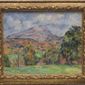 This undated photo provided by Christie&#39;s shows &amp;quot;La Montagne Sainte-Victoire&amp;quot; by Paul Cezanne, an oil on canvas from the Paul G. Allen Collection. The painting was one of 60 pieces from the Paul G. Allen collection auctioned by Christie&#39;s in New York, on Wednesday, Nov. 9, 2022, bringing $1.5 billion in a single night. (Christie&#39;s/Courtesy of the Paul G. Allen Estate via AP, File)