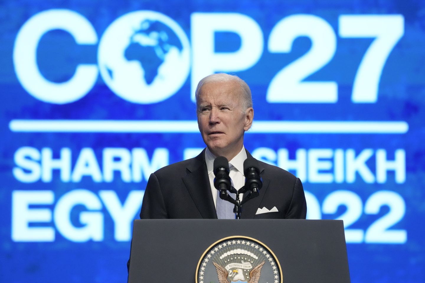COP27: Biden ABD emisyonlarını azaltma sözü verdi, Afrika iklim çabaları için milyonlar sözü verdi, özür diledi
