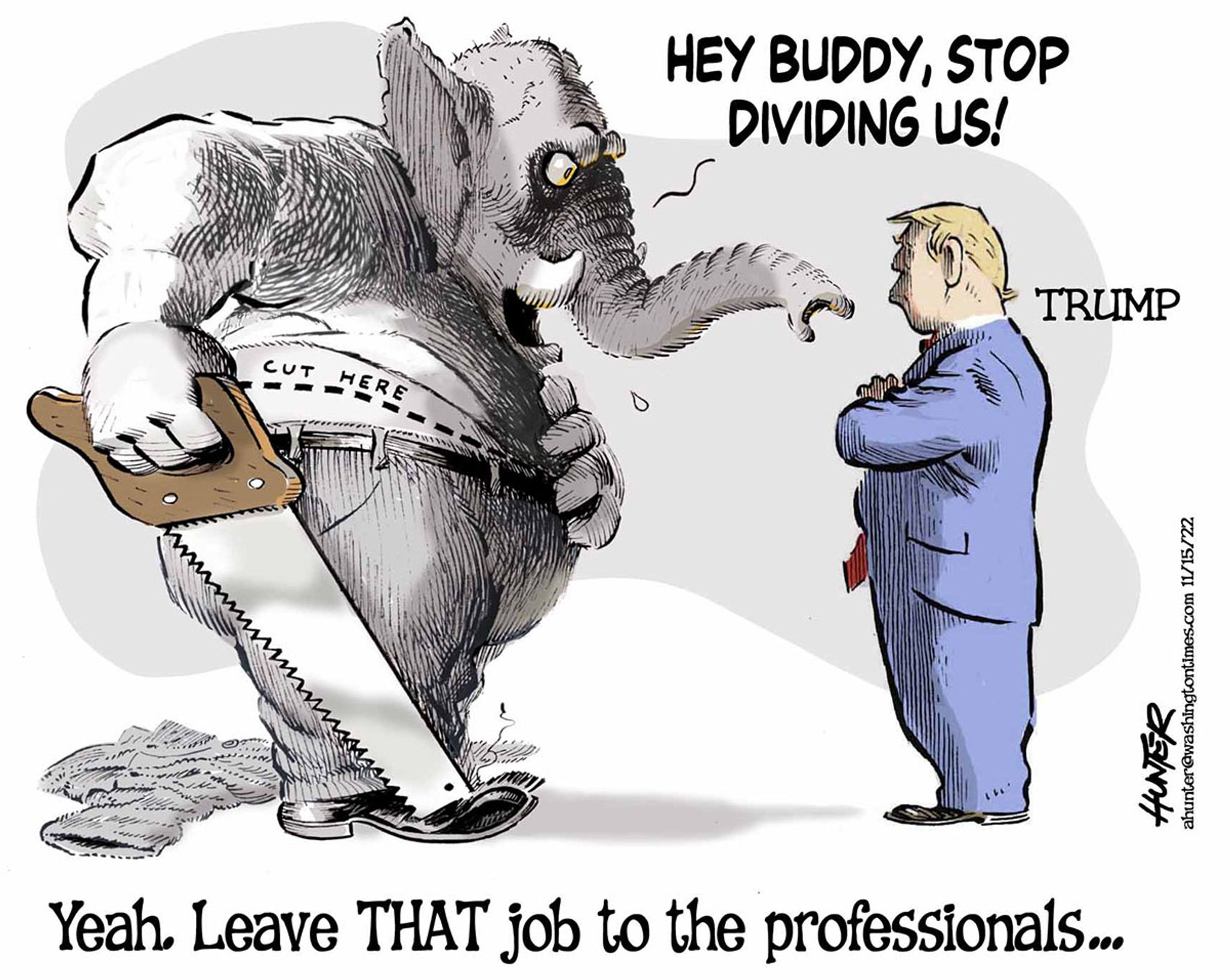 Political Cartoons - Tooning into President Trump - Hey buddy, stop dividing us! - Washington Times Political Cartoons - Tooning into President Trump - Hey buddy, stop dividing us! - Washington Times