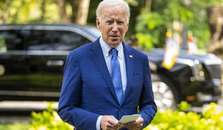 President Joe Biden makes a statement after a meeting of G7 and NATO leaders in Bali, Indonesia, Wednesday, Nov. 16, 2022. (Doug Mills/The New York Times via AP, Pool)