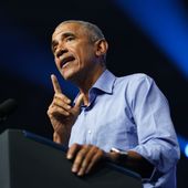 Former President Barack Obama speaks at a campaign rally on Nov. 5, 2022, in Philadelphia. (AP Photo/Patrick Semansky) ** FILE **