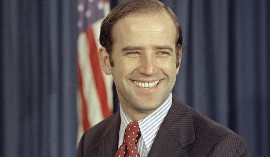 FILE - In this Dec. 13, 1972 file photo, the newly-elected Democratic senator from Delaware, Joe Biden, is shown on Capitol Hill in Washington. President-elect Biden turns 78 on Friday, Nov. 20, 2020. Biden turns 80 on Sunday, Nov. 20. (AP Photo, File)