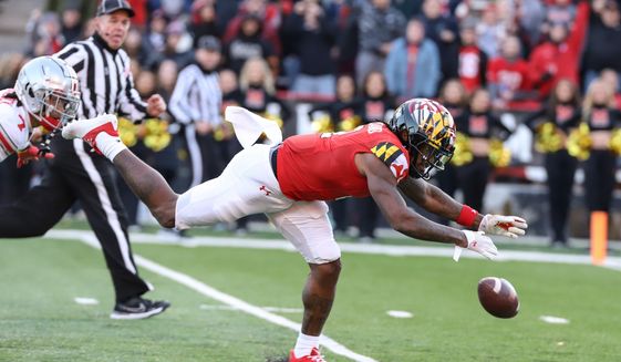 Maryland Terrapins vs Ohio State game on November 19th 2022 at SECU Stadium in College Park MD (Photo: All-Pro Reels/Alyssa Howell)