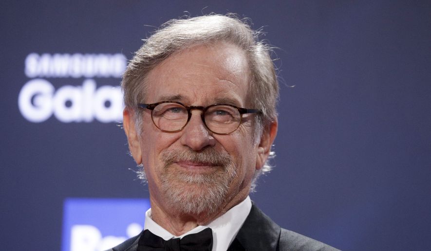 Steven Spielberg walks the red carpet as he arrives to receive a lifetime-achievement prize, at the David Donatello awards ceremony in Rome Wednesday, March 21, 2018. (AP Photo/Gregorio Borgia,file)