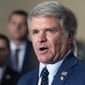 Rep. Michael McCaul, R-Texas, speaks during a Republican news conference ahead of the State of the Union, March 1, 2022, on Capitol Hill in Washington. (AP Photo/Jacquelyn Martin, File)