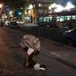 Anthony Delio, 36, falls asleep on a sidewalk after smoking fentanyl in Los Angeles, Tuesday, Aug. 23, 2022. Use of fentanyl, a powerful synthetic opioid that is cheap to produce and is often sold as is or laced in other drugs, has exploded. Because it&#x27;s 50 times more potent than heroin, even a small dose can be fatal. It has quickly become the deadliest drug in the nation, according to the Drug Enforcement Administration. Two-thirds of the 107,000 overdose deaths in 2021 were attributed to synthetic opioids like fentanyl, the U.S. Centers for Disease Control and Prevention says. (AP Photo/Jae C. Hong) **FILE**