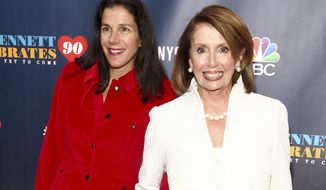 Filmmaker Alexandra Pelosi, left, and Nancy Pelosi, right, attend &quot;Tony Bennett Celebrates 90: The Best Is Yet to Come&quot; in New York on Sept. 15, 2016. A documentary on House Speaker Nancy Pelosi’s life and groundbreaking political career, shot and edited by her daughter, will debut on HBO next month.  Alexandra Pelosi’s “Pelosi in the House” will premiere on Dec. 13 and will include footage shot during the January 6 insurrection. (Photo by Andy Kropa/Invision/AP, File)