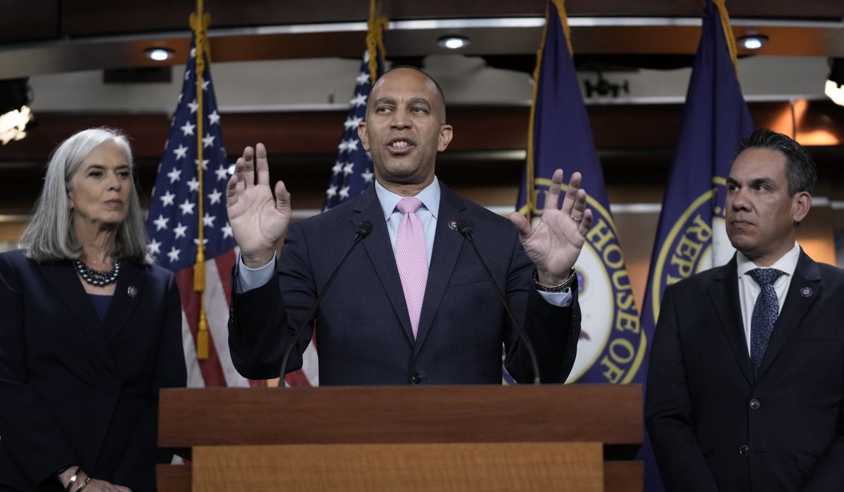 Rep. Hakeem Jeffries says he supported ‘certification’ of Trump as GOP paints him as election denier