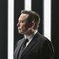 Elon Musk, Tesla CEO, attends the opening of the Tesla factory Berlin Brandenburg in Gruenheide, Germany, March 22, 2022. Musk said during a presentation Wednesday, Dec. 1, 2022, that his Neuralink company is seeking permission to test its brain implant in people soon. Musk’s Neuralink is one of many groups working on linking brains to computers, efforts aimed at helping treat brain disorders, overcoming brain injuries and other applications. (Patrick Pleul/Pool via AP, File)