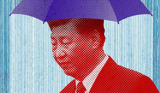 The Weather and Xi Jinping in China Illustration by Greg Groesch/The Washington Times