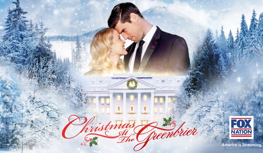 Fox Nation released its second original film, &quot;Christmas at the Greenbrier,&quot; starring Alicia Leigh Willis and Josh Murray, on Nov. 24, 2022, part of the streaming service&#x27;s expansion into holiday-themed shows. (Photo courtesy of Fox)