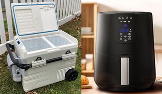Household stress reliever gift ideas include GoSun&#39;s Chillest Electric Cooler/Freezer and Uber Appliance&#39;s Air Fryer XL Deluxe.