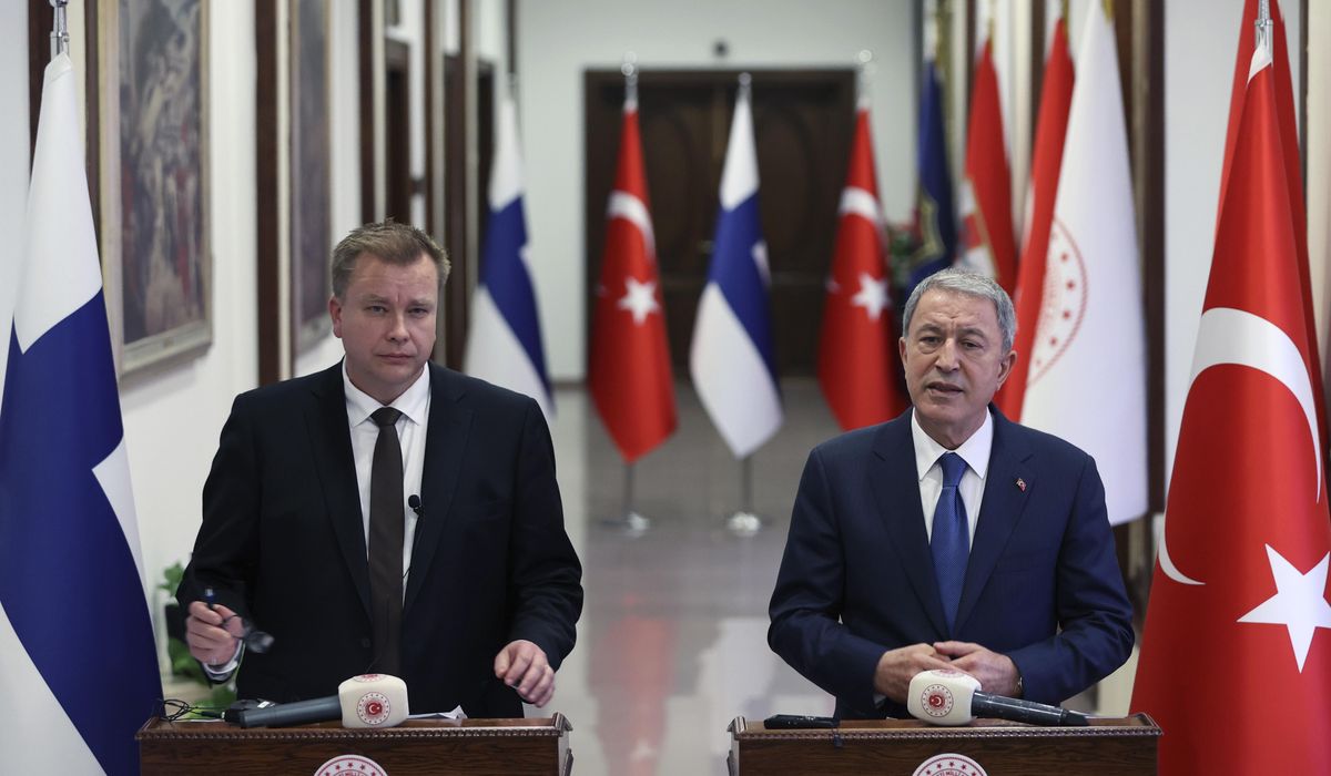 NextImg:Finnish president says disputes with Turkey still holding up NATO membership