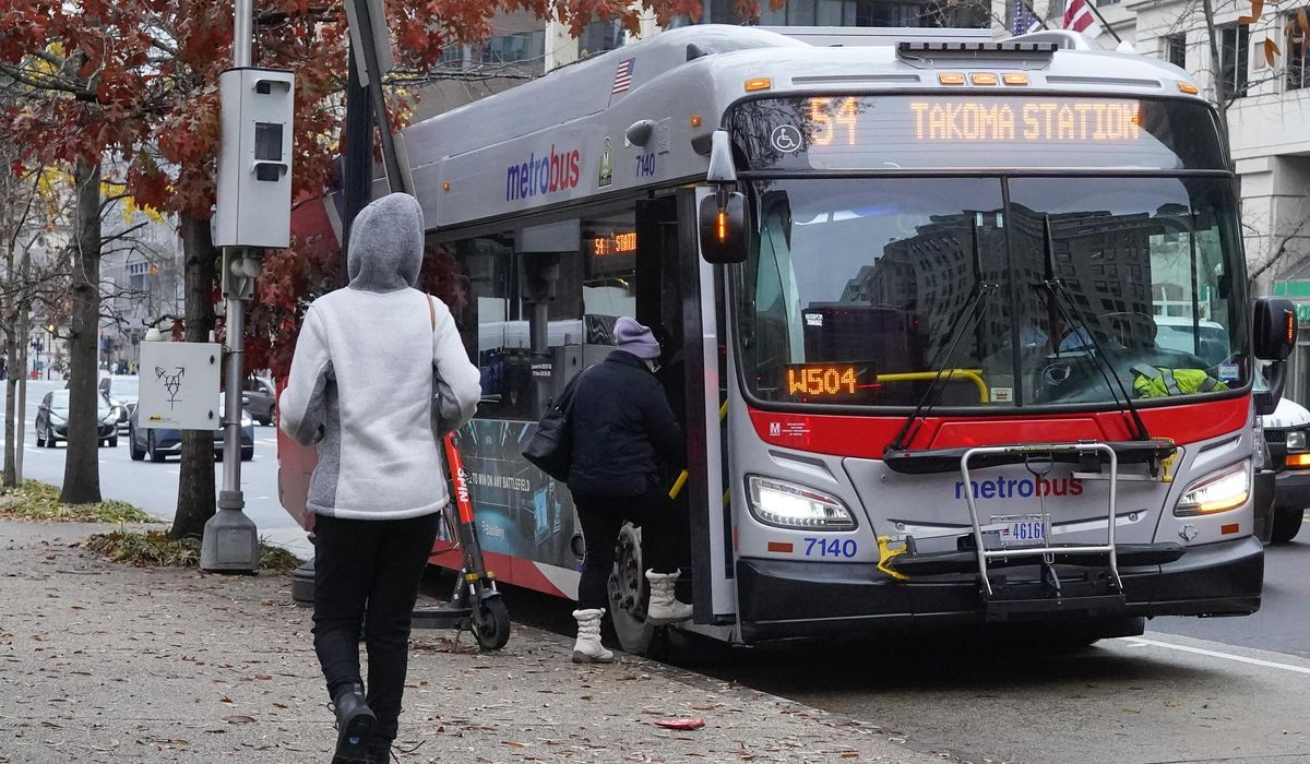 NextImg:Woman hospitalized after hit by Metrobus in Northwest