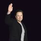 SpaceX&#39;s Elon Musk waves while providing an update on Starship, on Feb. 10, 2022, near Brownsville, Texas. Musk&#39;s Twitter has dissolved its Trust and Safety Council, the advisory group of around 100 independent civil, human rights and other organizations that the company formed in 2016 to address hate speech, child exploitation, suicide, self-harm and other problems on the platform. The council had been scheduled to meet with Twitter representatives Monday night, Dec. 12. But Twitter informed the group via email that it was disbanding it shortly before the meeting was to take place, according to multiple members. (Miguel Roberts/The Brownsville Herald via AP) **FILE**