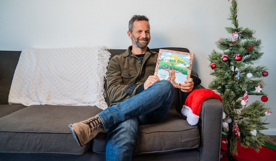 Actor Kirk Cameron has sought to read his Christian-themed 2022 children&#x27;s book &quot;As You Grow&quot; at public libraries that have hosted Drag Queen Story Hour events. (Photo courtesy of Brave Books)