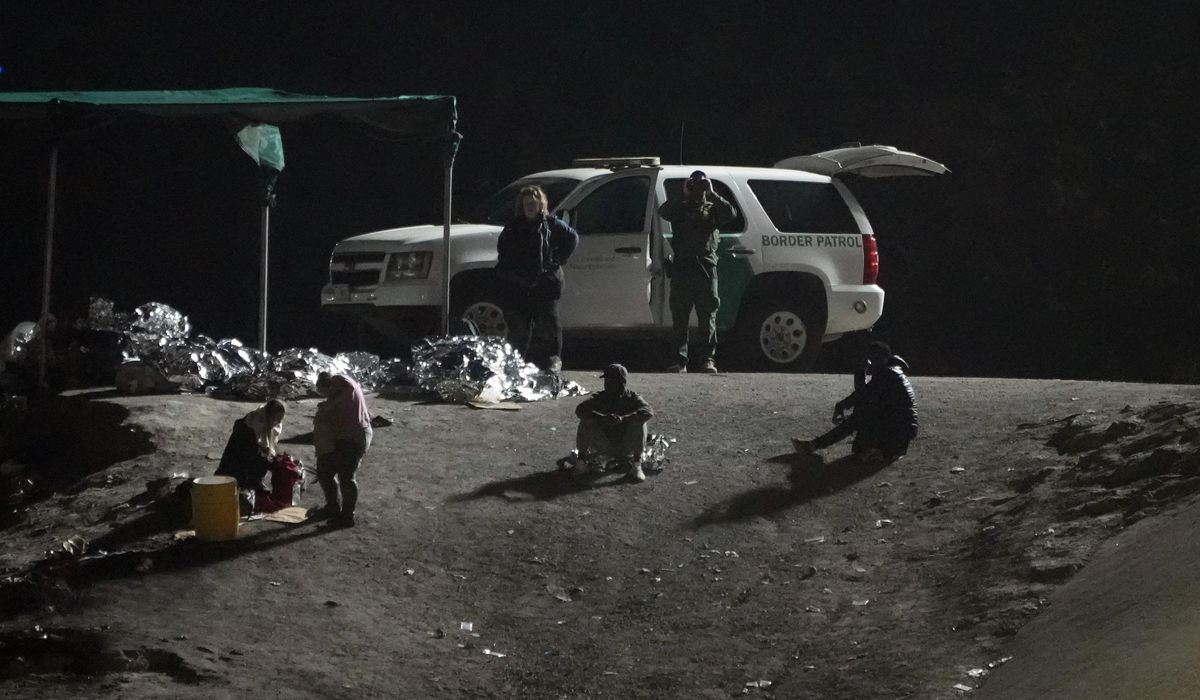 NextImg:Agents’ busy weekend: 6 miles of border, nearly 300 illegal immigrants, 35 different nationalities
