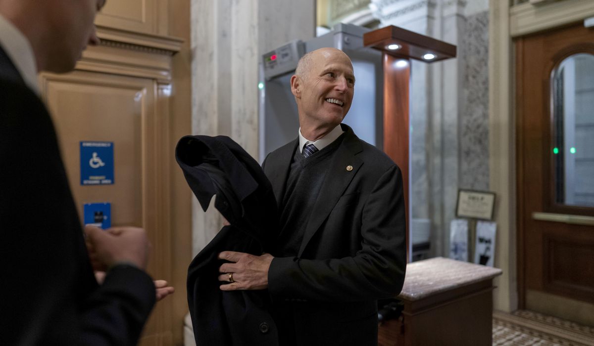 NextImg:Rick Scott wants Biden to sunset, calls for president’s resignation