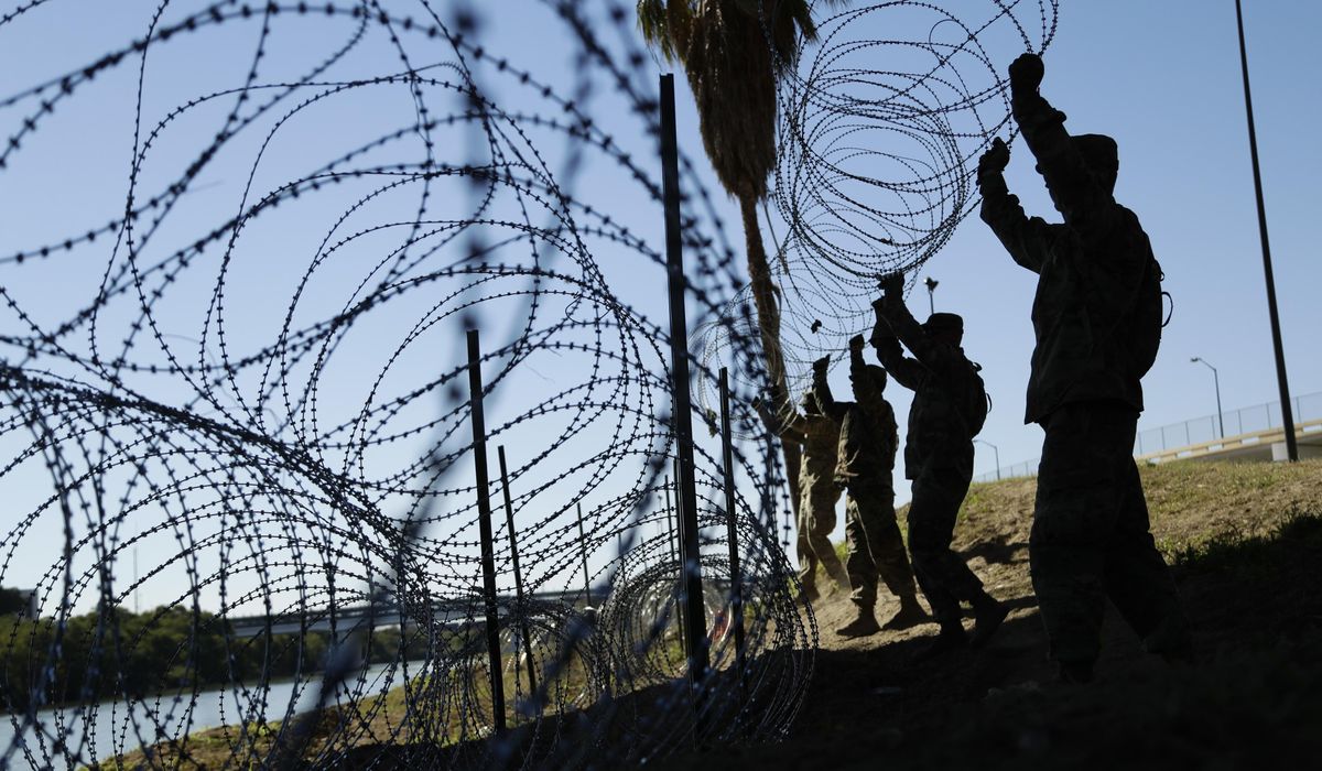 NextImg:Judge orders Biden administration to stop cutting holes in Texas’s border fence