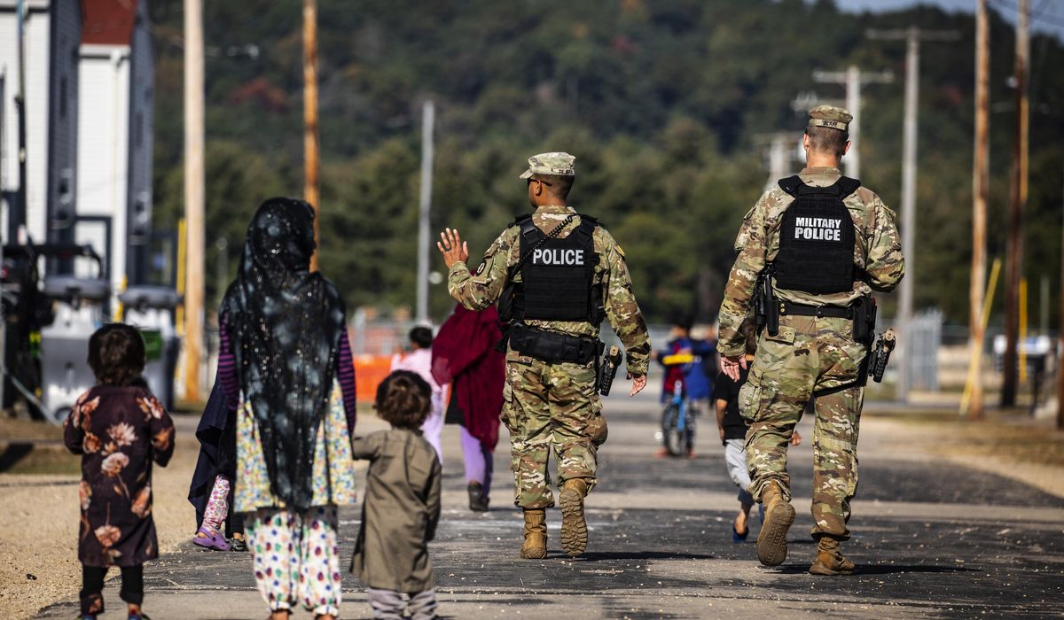 Military bases had $260M in damages from Afghan evacuation 3 Military Bases Afghan Refugees 25994 c0 223 4500