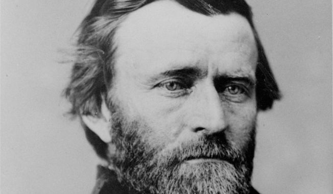 This portrait of Gen. Ulysses S. Grant was printed from original glass plate negatives of Mathew B. Brady. Grant, the president responsible for giving America the national Christmas holiday, is finally getting a special day of his own. (AP Photo/Mathew Brady, File)
