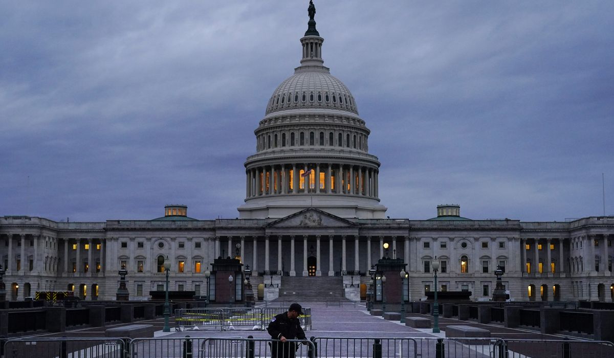 NextImg:Capitol Police ramp up security ahead of possible Trump arrest