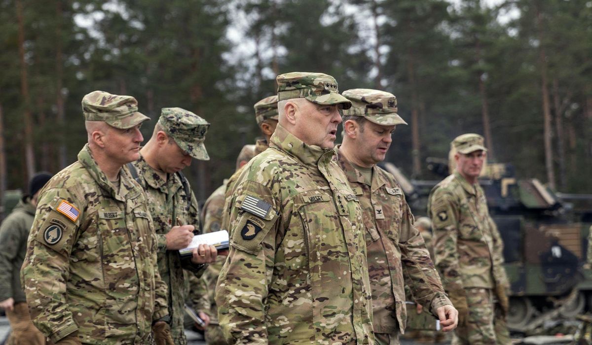 NextImg:Top heavy: U.S. military bloated by brass as officer-to-enlisted ratio dwarfs Cold War era