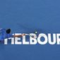 Novak Djokovic of Serbia plays a forehand return to Roberto Carballes Baena of Spain during their first round match at the Australian Open tennis championship in Melbourne, Australia, Tuesday, Jan. 17, 2023. (AP Photo/Aaron Favila)