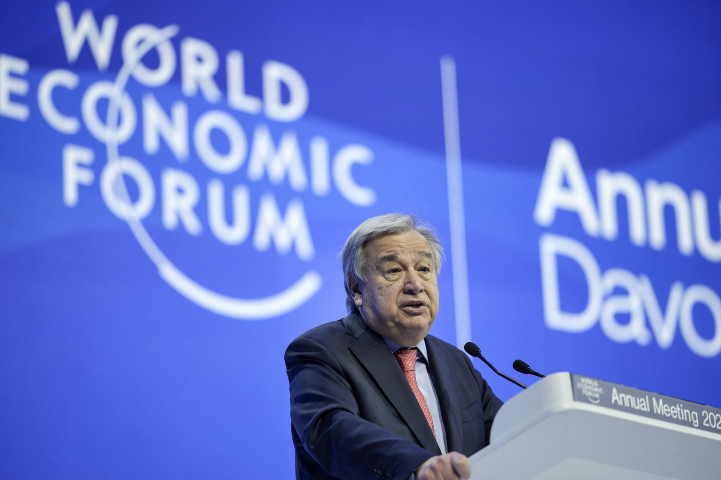 Davos'ta BM başkanı dünyanın 'üzgün bir durumda' olduğu konusunda uyardı