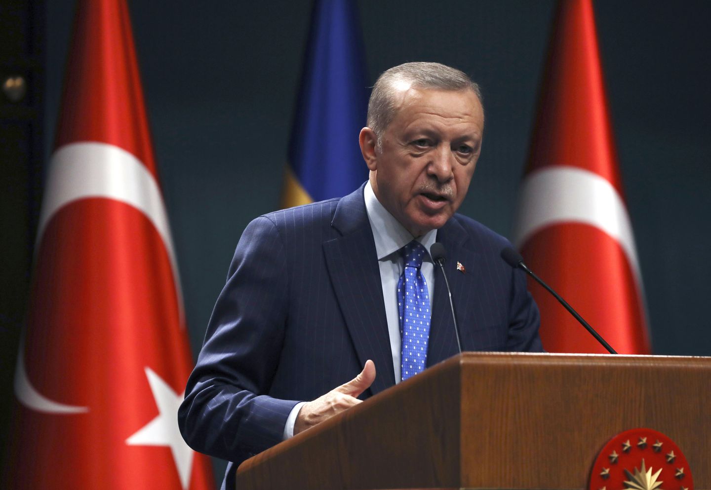 Türkiye Cumhurbaşkanı Recep Tayyip Erdoğan, İsveç'in NATO üyelik hedefine destek vermediğini söyledi
