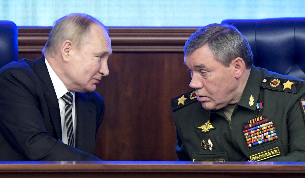 NextImg:Gerasimov, the Russian commander in Ukraine, on the hot seat as campaign stalls