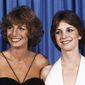 Penny Marshall, left, and Cindy Williams from the comedy series &quot;Laverne &amp; Shirley&quot; appear at the Emmy Awards in Los Angeles on Sept. 9, 1979. Williams, who played Shirley opposite Marshall&#39;s Laverne on the popular sitcom &quot;Laverne &amp; Shirley,&quot; died Wednesday, Jan. 25, 2023, in Los Angeles at age 75, her family said Monday, Jan. 30. (AP Photo/George Brich, File)