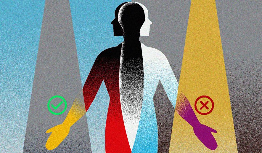 Illustration on organizational excellence in businesses and organizations by Linas Garsys/The Washington Times