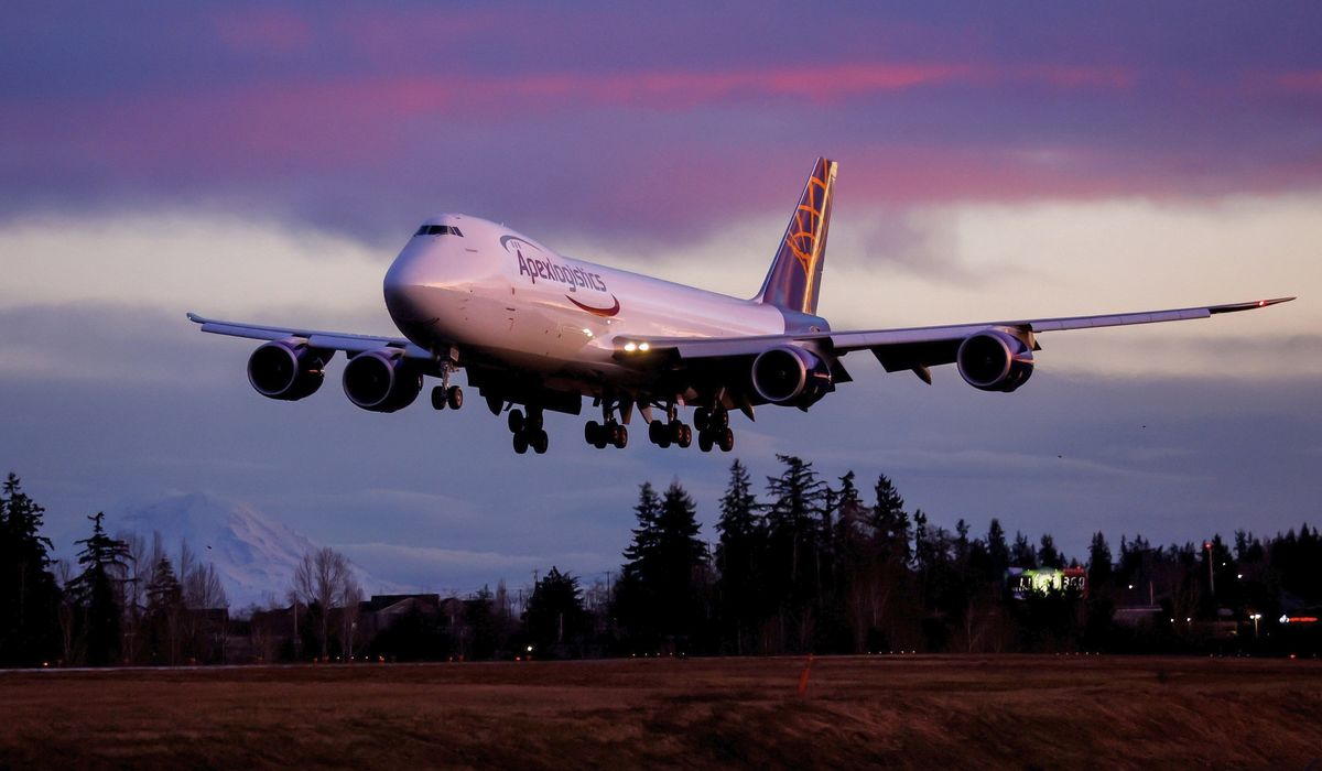 Final Boeing 747 jet on the runway to Atlas Air