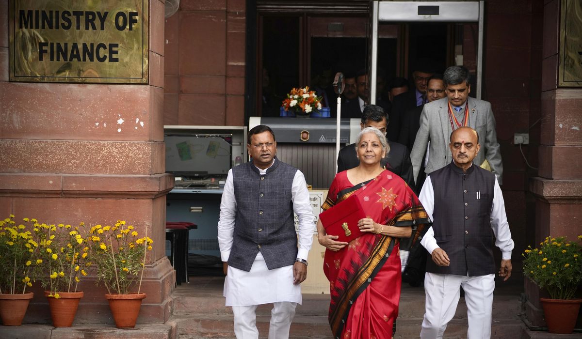 NextImg:India’s finance minister announces new clean energy funds